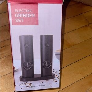 Electric Grinder Set - Black